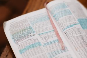 Bible surlignée